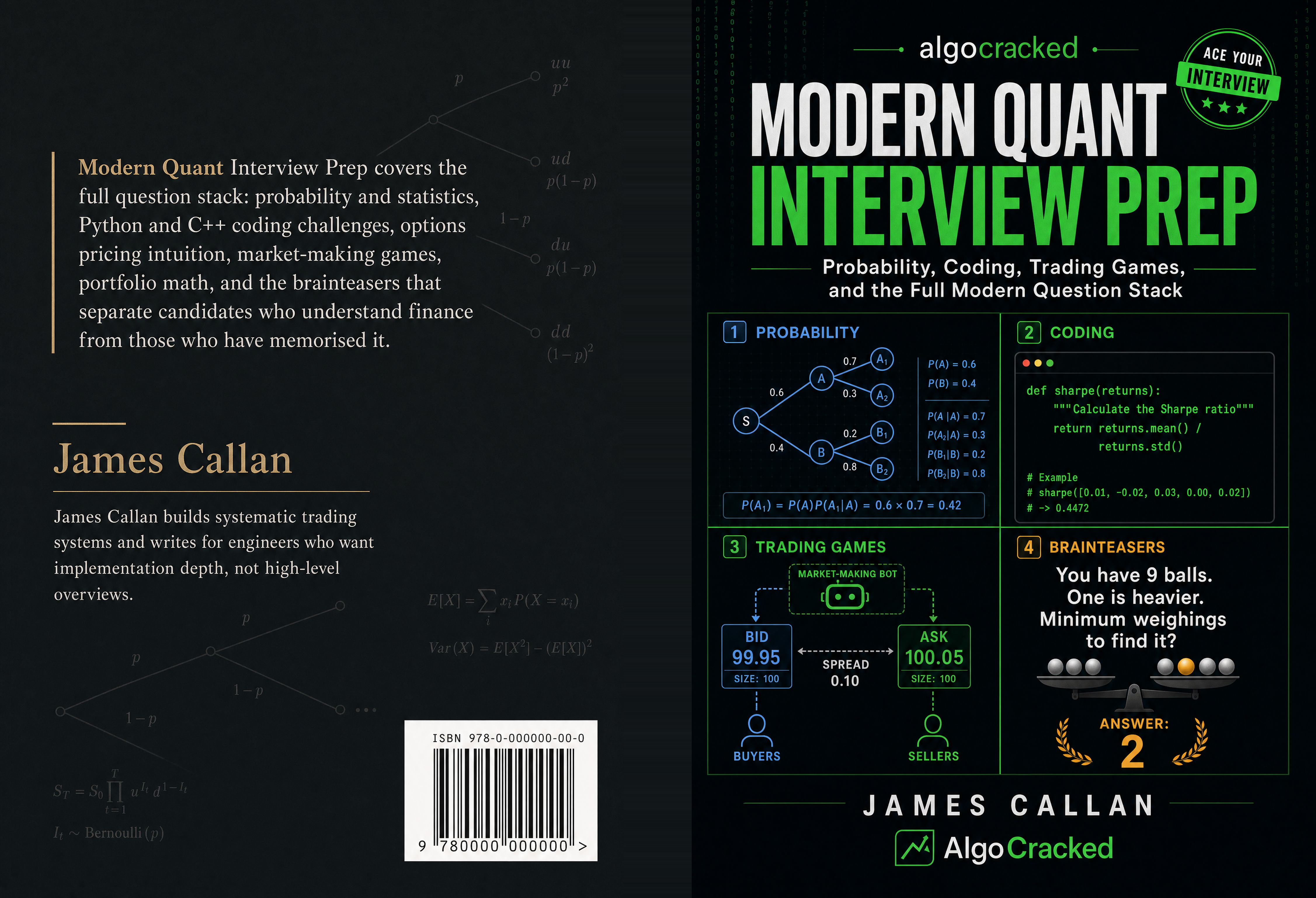 Modern Quant Interview Prep Full Wrap