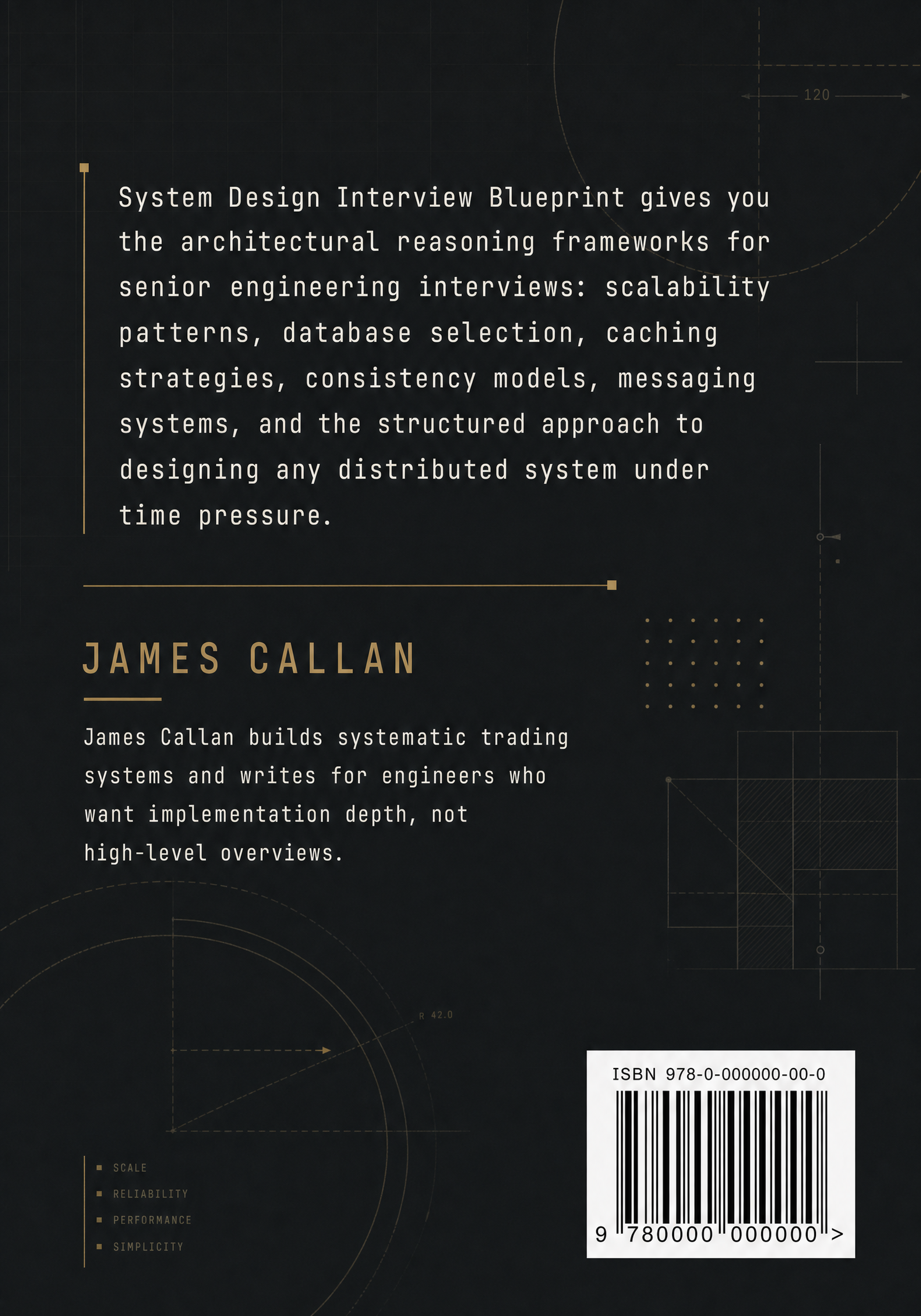 System Design Interview Blueprint back cover
