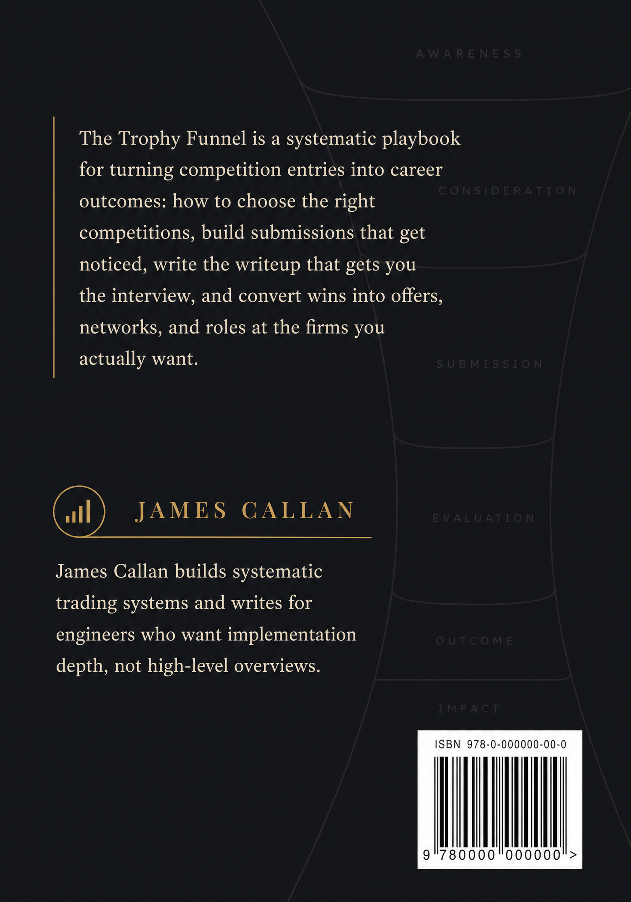 The Trophy Funnel: Winning Competitions Playbook back cover