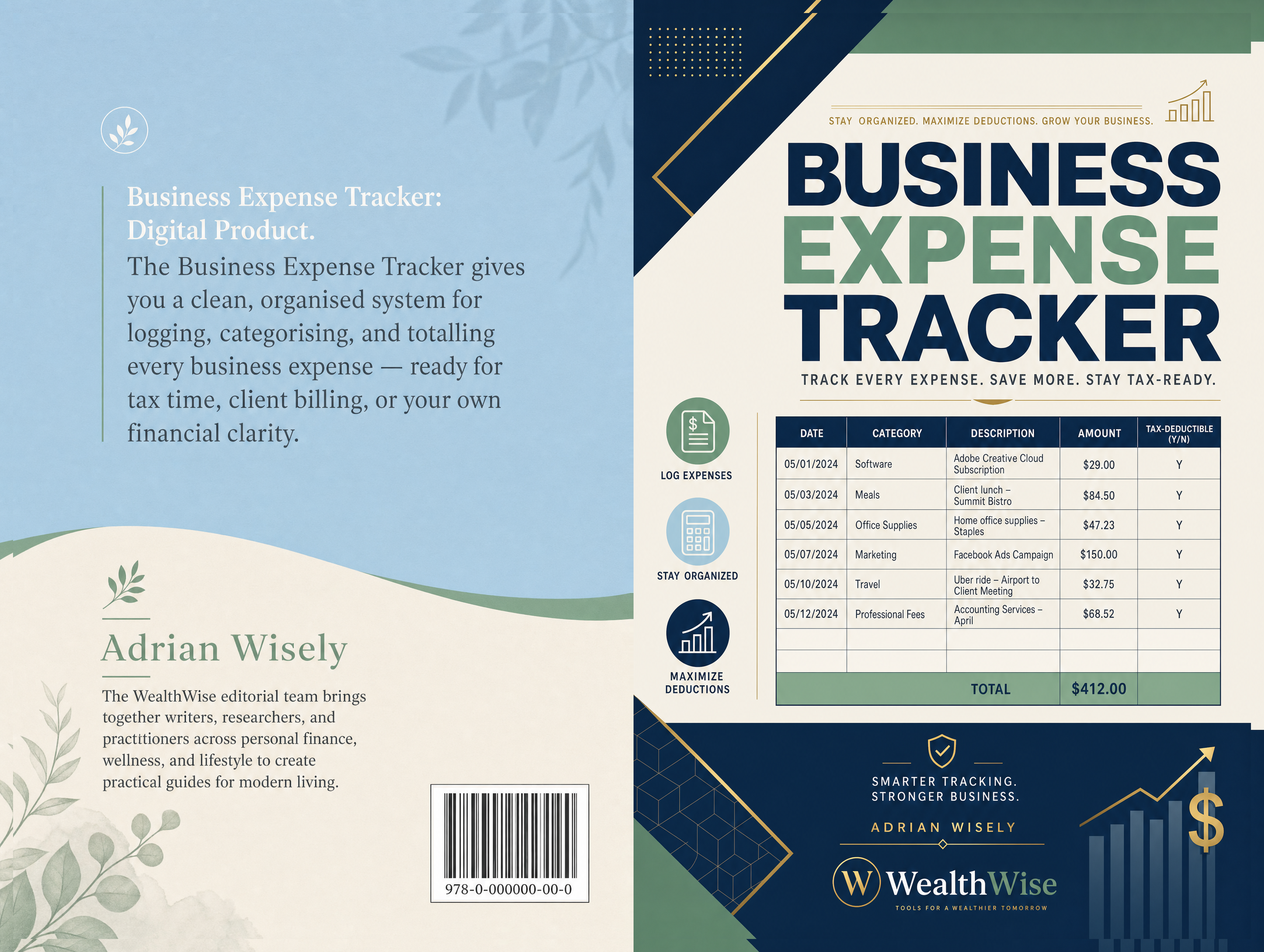 Business Expense Tracker Full Wrap