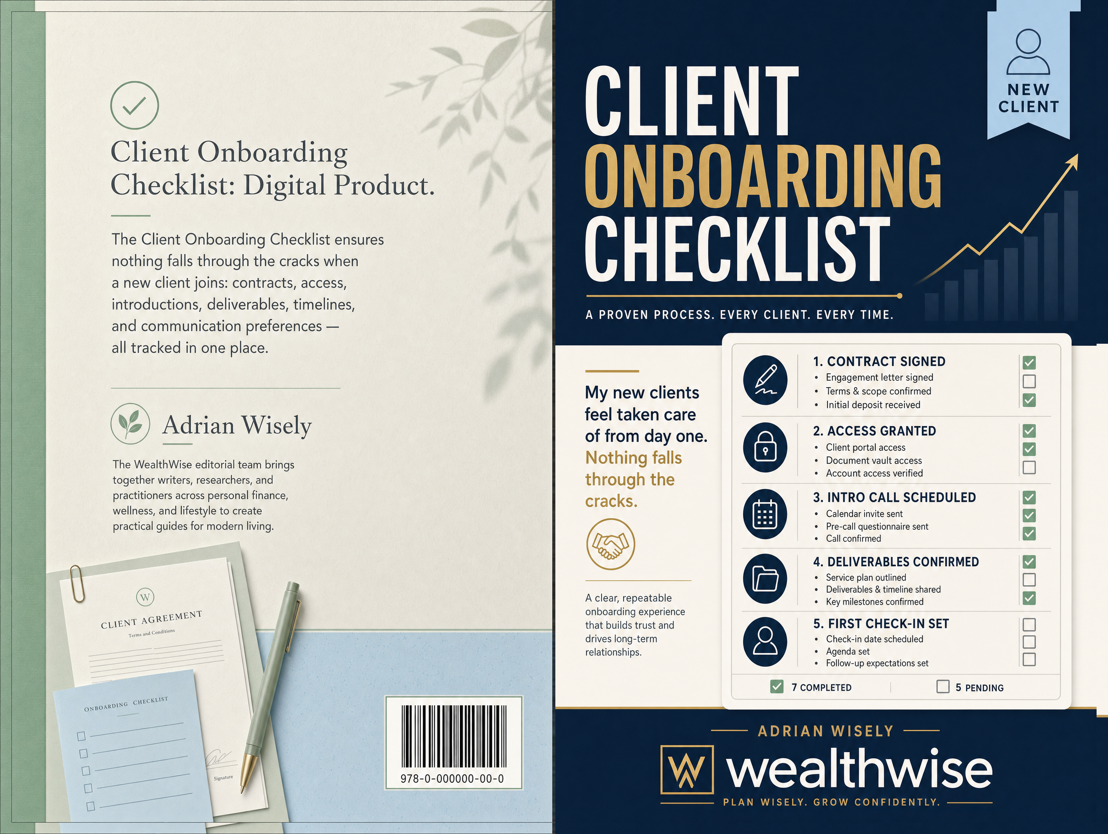 Client Onboarding Checklist Full Wrap
