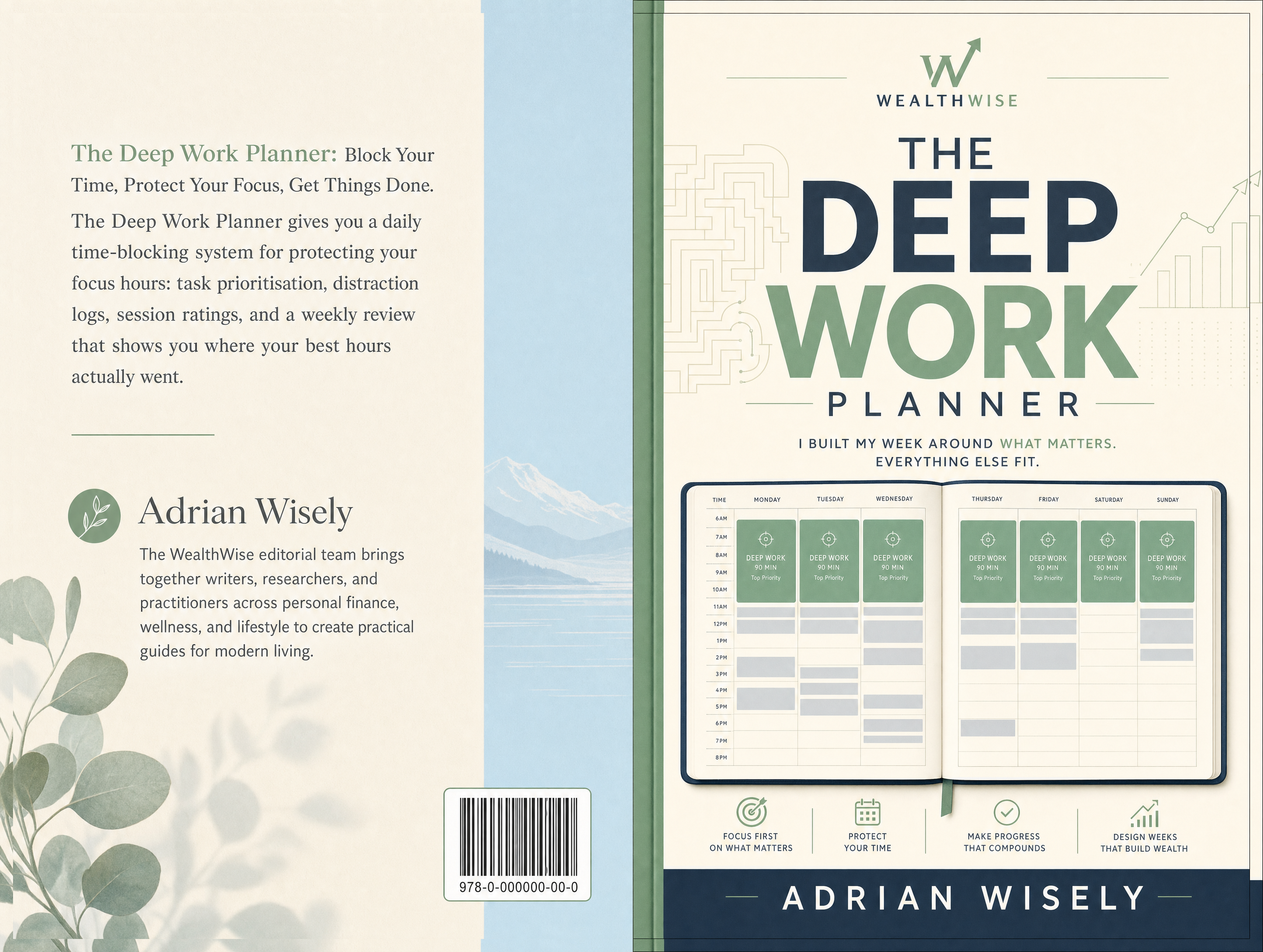The Deep Work Planner Full Wrap